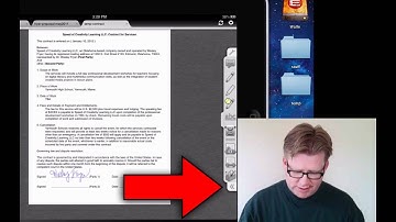Sign PDF documents on an iPad with iAnnotate PDF