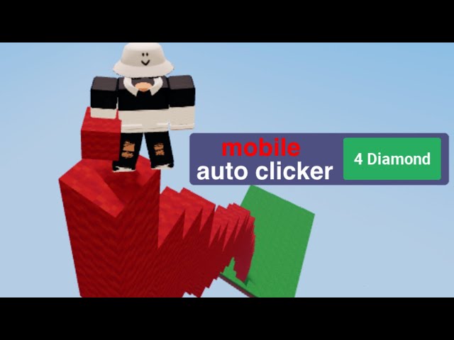 you can now “autoclick” on mobile?? ⚔️ roblox bedwars 