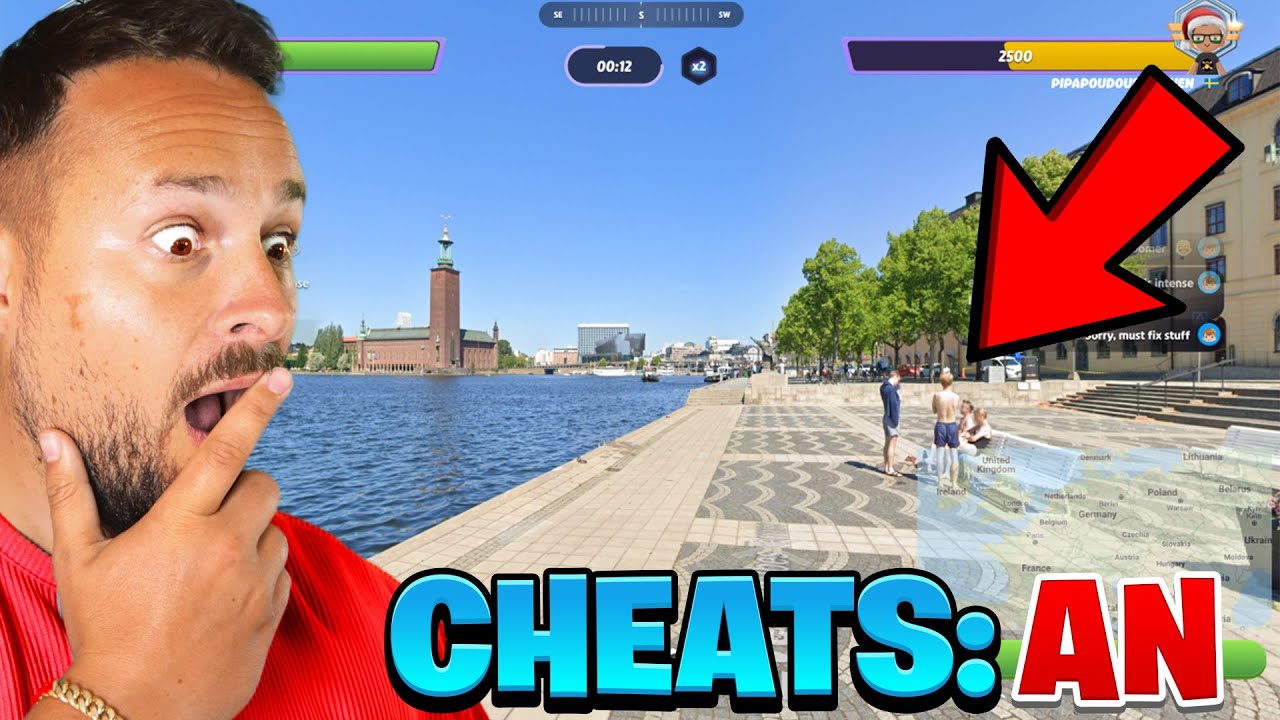 Ich CHEATE in GEO GEUSSR und das passiert.. (unglaublich)