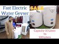 Canon Fast Electric Water Geyser | New Model 2021 | Complete Guide in Urdu/Hindi