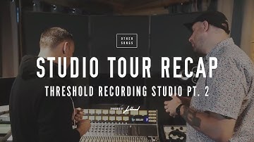 Studio Tour Recap: Threshold Recording Studio - API 1608 Console