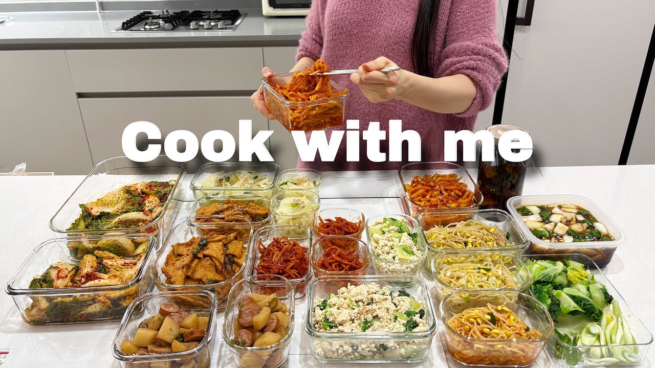 자취생을 위한 초간단 10가지 반찬만들기 | 2만원일주일집밥 | 식비절약하기