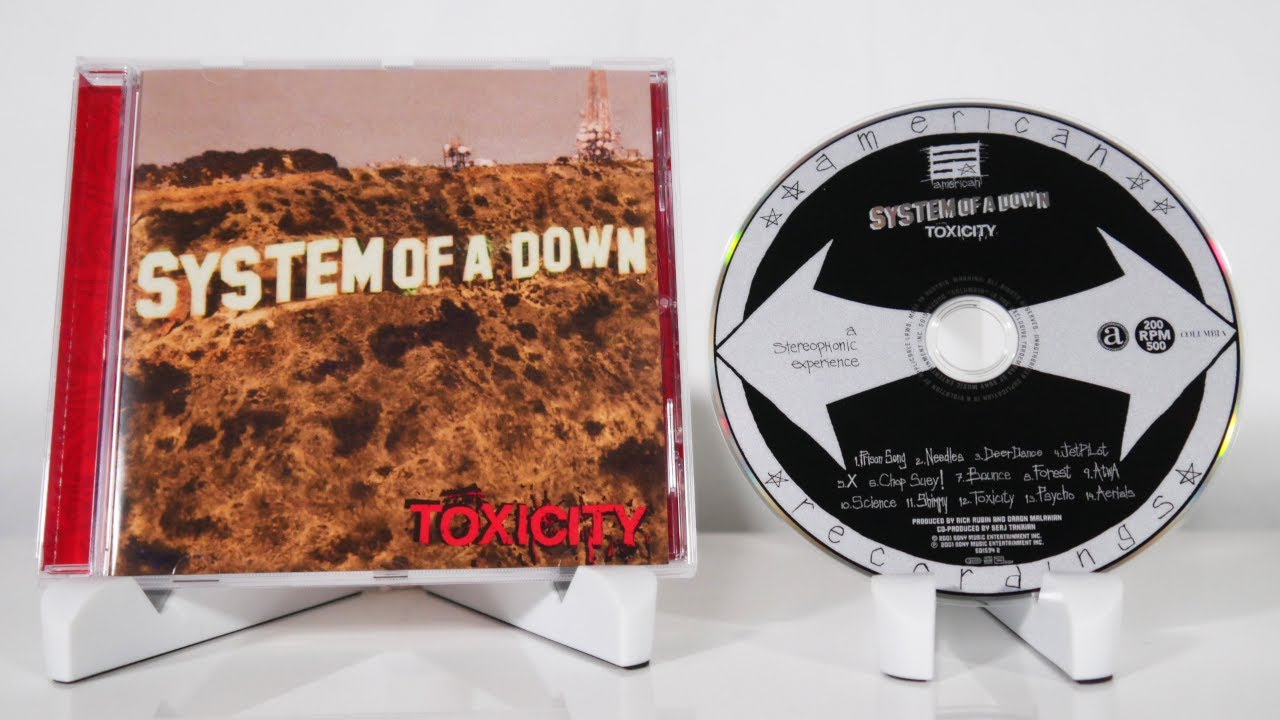 System Of A Down - Toxicity CD Unboxing 