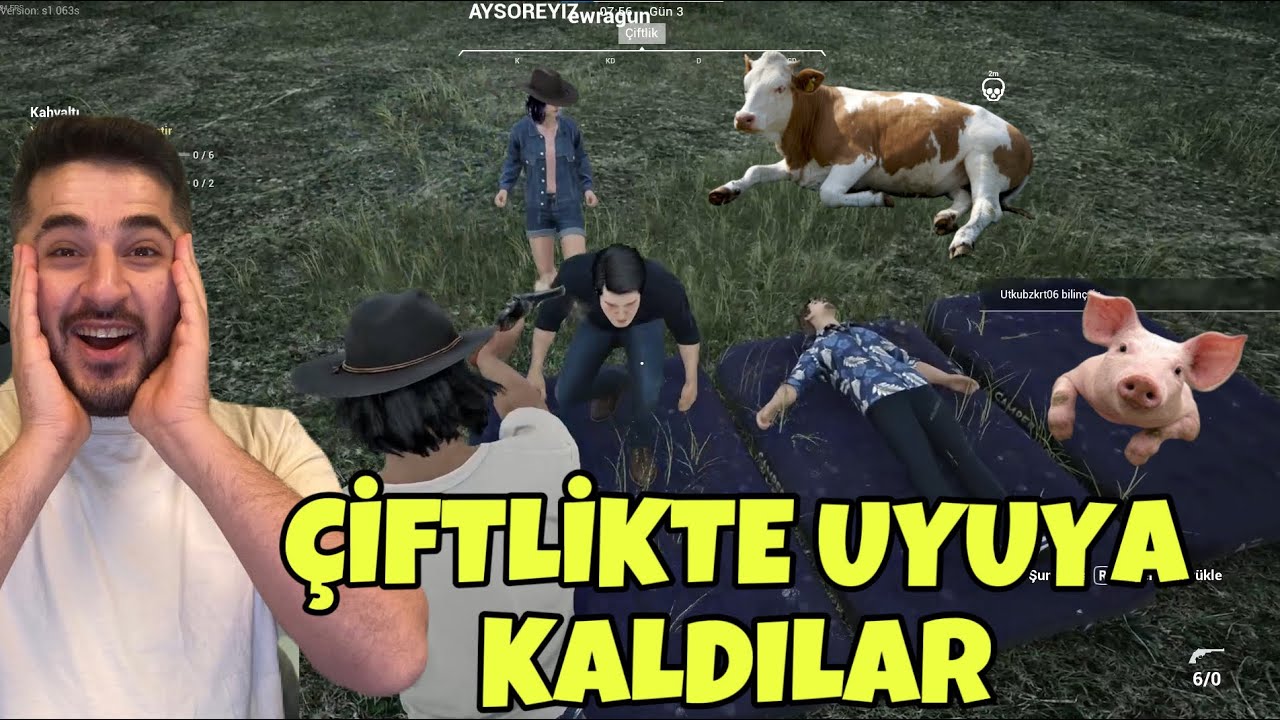 TAKİPÇİLER ÇİFTLİKTE UYUYA KALDI, KÖYLÜLERE YARDIM ETTİK! -RANCH SIMILATOR 3.SEZON 2.BÖLÜM