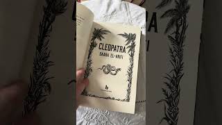 ‼️NEW BOOK ALERT🚨New book about Cleopatra and i’m here for it! #bookwomen #booktube #cleopatra