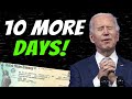 10 DAYS! 4th Stimulus Check Update | Unemployment Cancelled | Negotiations Continue - May 30