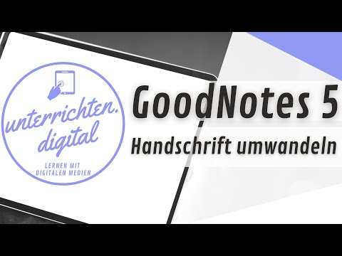 Video: Konvertiert Vorletzte Handschrift in Text?