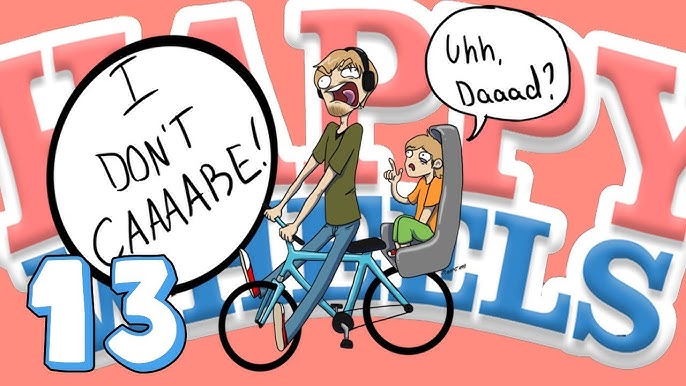 Happy Wheels - Part 22  LOOOUUUD NOISES!!! 