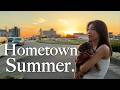 Escaping Busy Tokyo for Summer Break 🇯🇵 | A Slow Day Back Home, BBQ & Fireworks