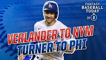 Is Justin Verlander Undervalued? Will Turner Run More With The Phillies? | Fantasy Baseball Advice