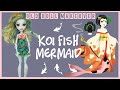 Koi Fish Geisha Mermaid / Monster High Doll Repaint by Poppen Atelier