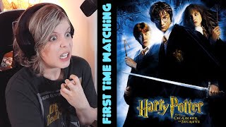 Harry Potter & The Chamber of Secrets | Canadians First Time Watching | Reaction | We HATE spiders!