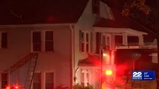 Springfield fire leaves seven without a home