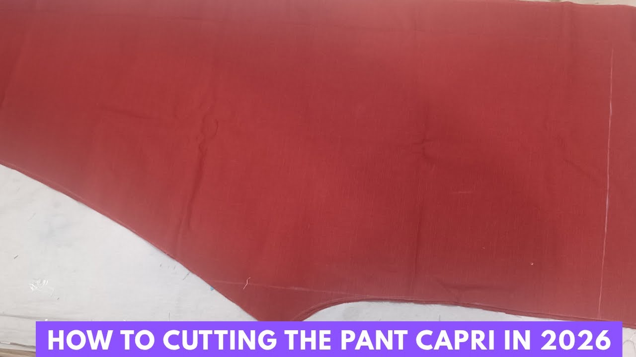 How to cutting a pant capri in 2026