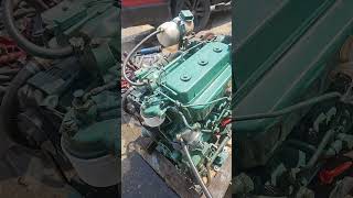Volvo  2003t  engine test.  oil cooler change.
