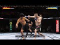 UFC4 PS5 Justin Gaethje vs Bruce Lee лаки нажиматель