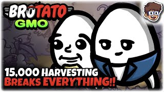 Breaking EVERYTHING, 15,000 Harvesting!! | Entrepreneur + Farmer | Brotato: Modded