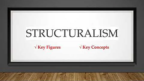 Structuralism - Main Figures & Key Concepts (Literary Criticism)