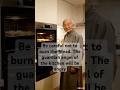 Be careful not to burn the bread. The guardian angel of the kitchen will be angry.#buddhistwisdom