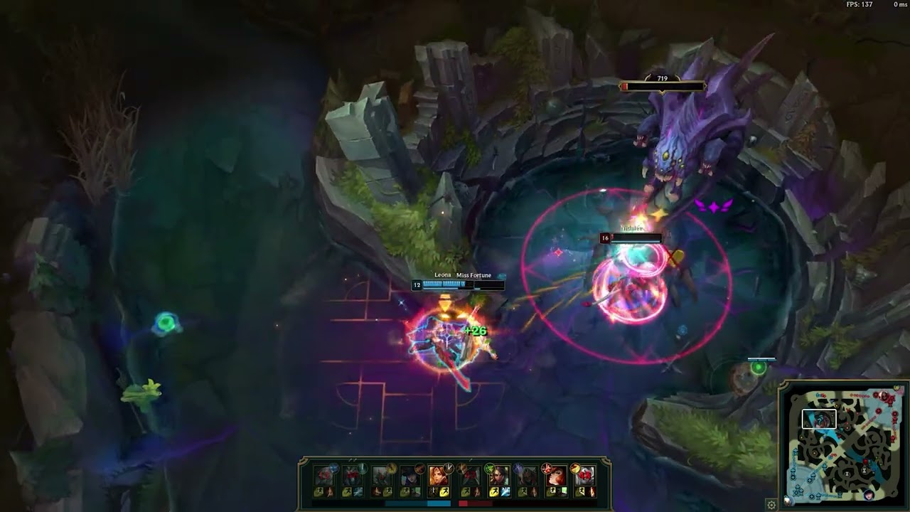 1v3 Leona Baron Steal