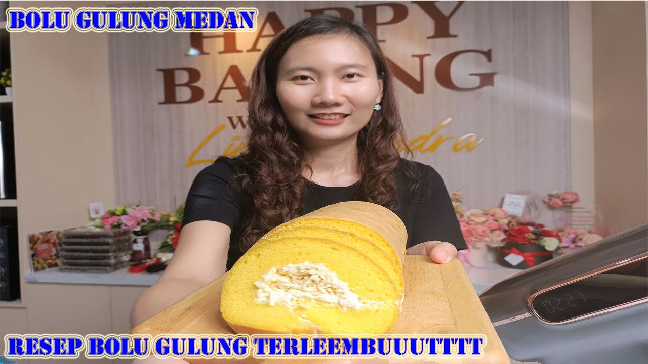 JUALAN PAKE RESEP INI AUTO DIPUJI CUSTOMER🤩🤩🤩 - BOLU GULUNG MEDAN