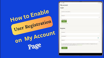 How to Enable User Registration on the “My Account” Page in WooCommerce | Step-by-Step Tutorial