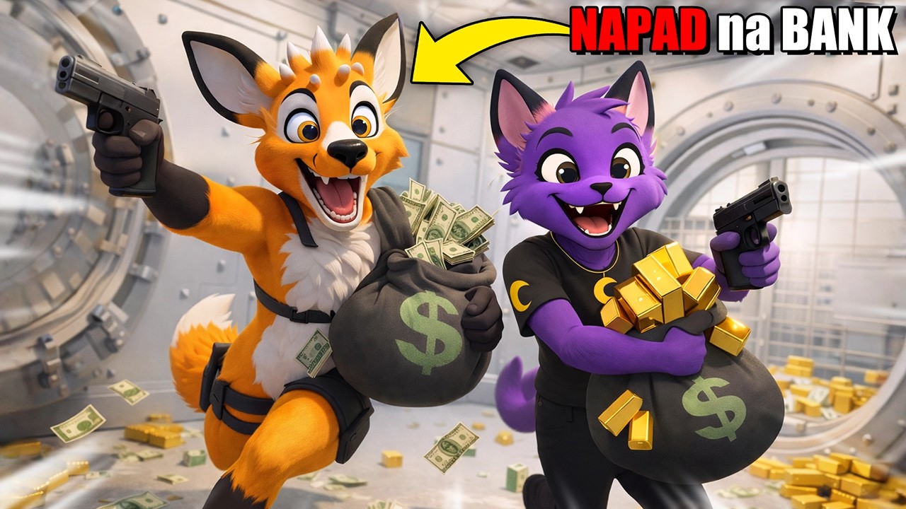 NAPADŁEM NA BANK Z CATNAPEM NA PODLASIU w Perfect Heist 2!