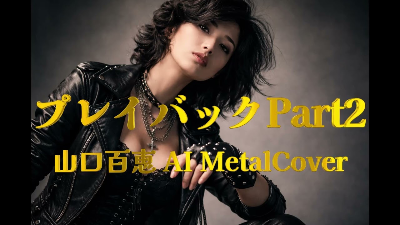 AI MetalCover】プレイバックPart2【山口百恵】 - YouTube