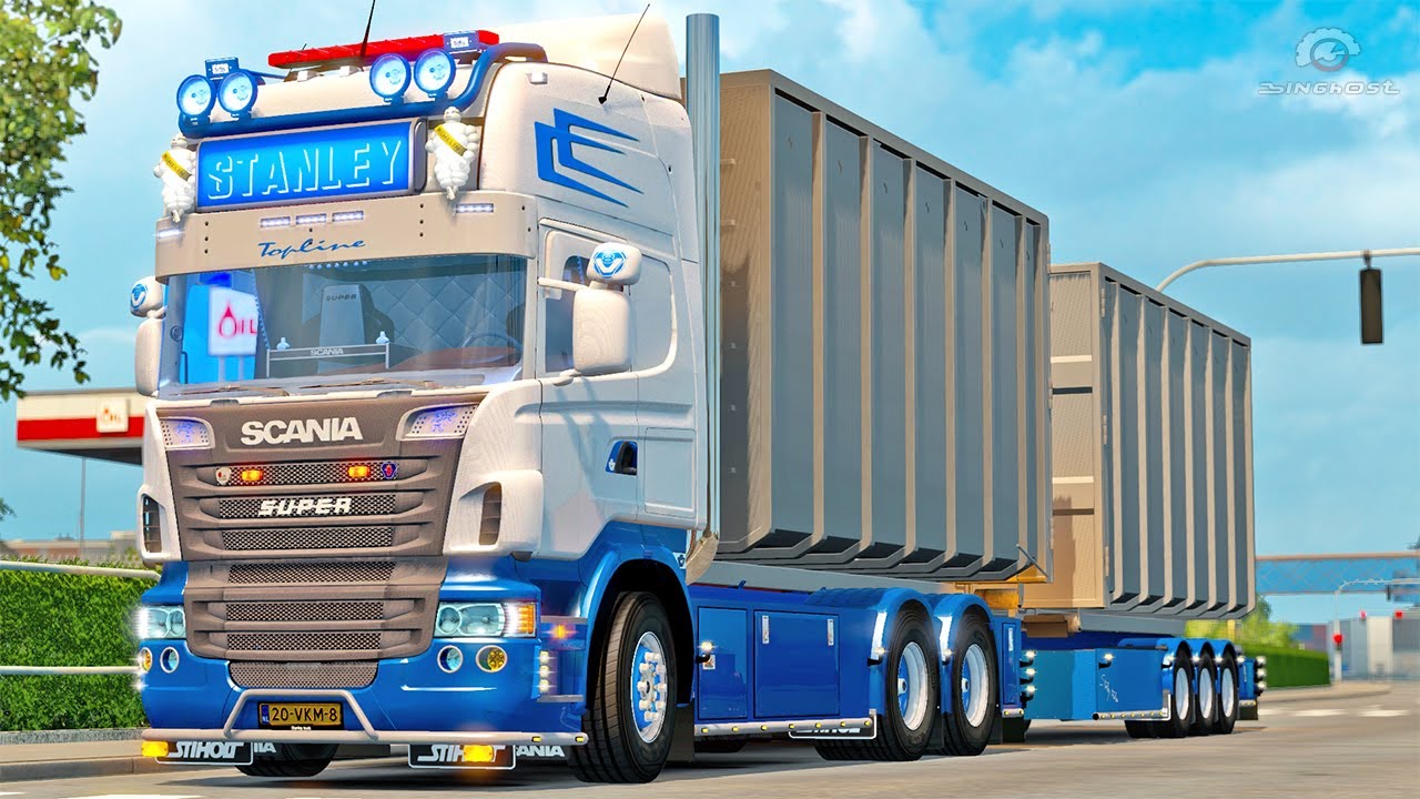Scania Abroll ETS2 Euro Truck Simulator 2 YouTube