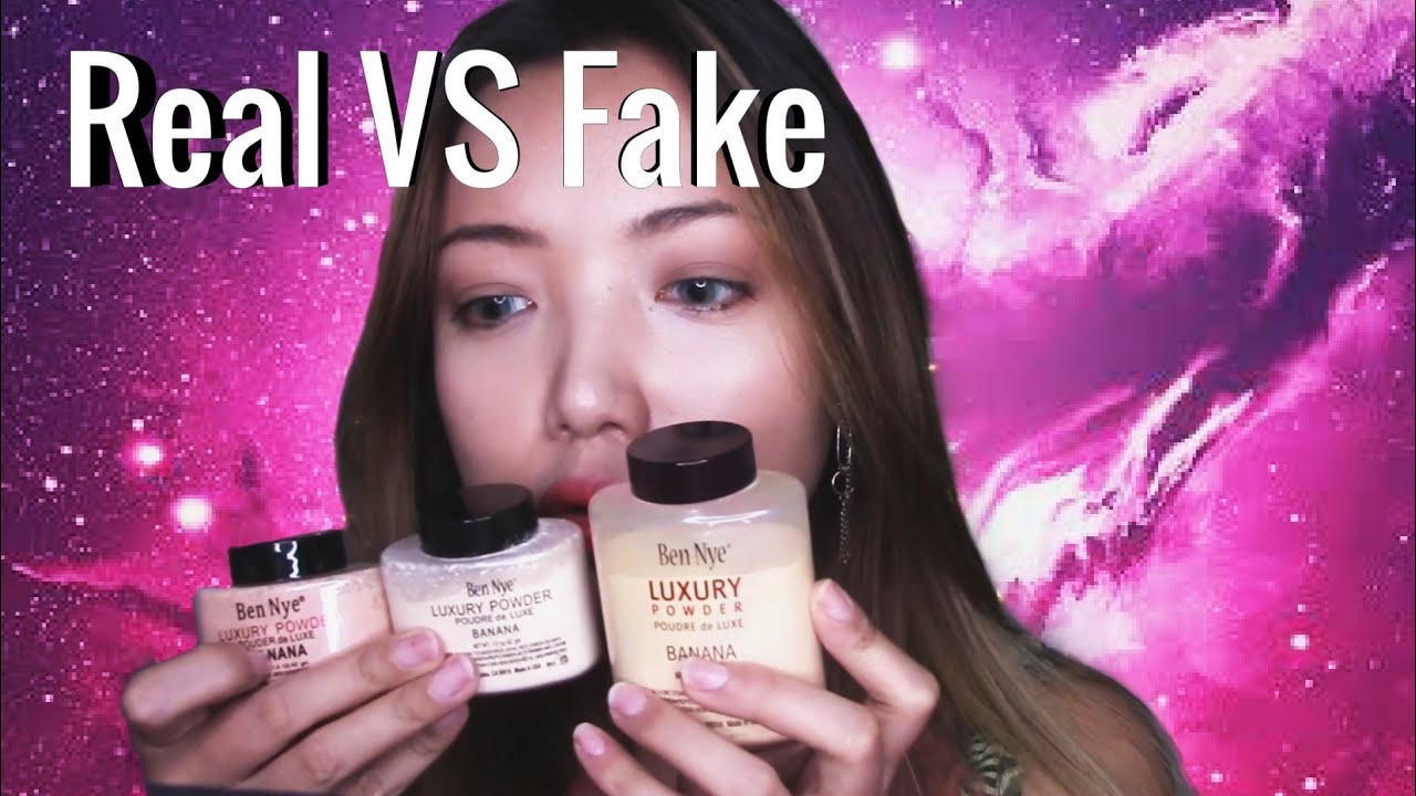 Real Vs Fake Ben Nye Banana Luxury