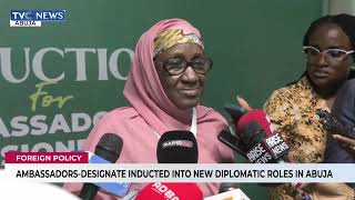 Ambassadors-Designate Inducted Into New Diplomatic Roles In Abuja