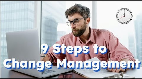 The 9 Essential Steps of Change Management | Quick Guide for Project Success #projetmanagement #cm