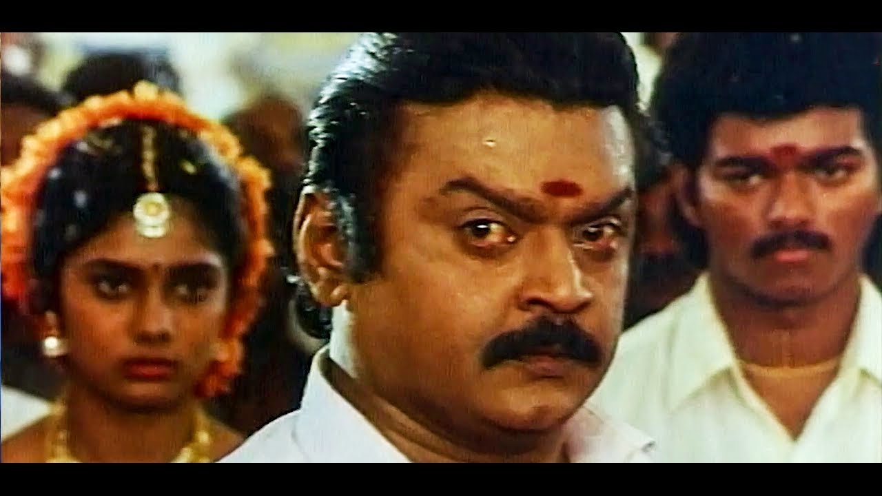 Senthoora Pandi Climax Scenes   Vijayakanth  Vijay Best Acting Scenes   Tamil Movie Best Scenes