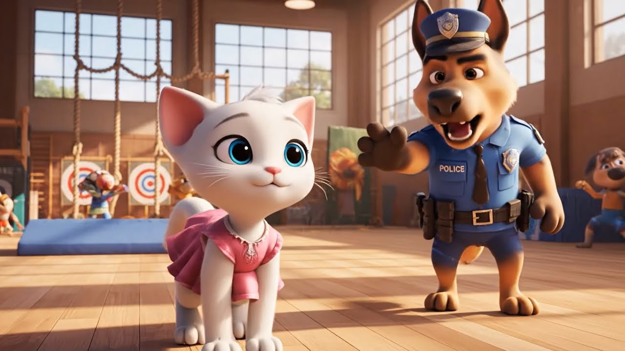 “From Innocent Kitten to Heroic Inspector: A Heartwarming Family Reunion Story 🐱💖”
