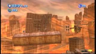 Crisis City, Act 1 | Sonic Generations Walkthrough "19/28" (No Commentary)