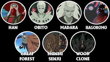 Tất Cả Các Thuật Mộc Độn Nguy Hiểm | Những Nhân Trụ Lực Của Vĩ Thú Trong Naruto Giải Thích Trong 32p