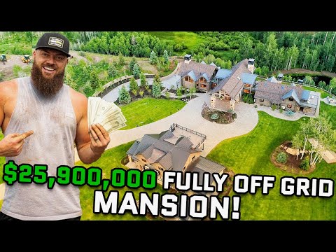 We Found a  Million Dollar Totally Off-Grid Mansion- Let's Go Inside