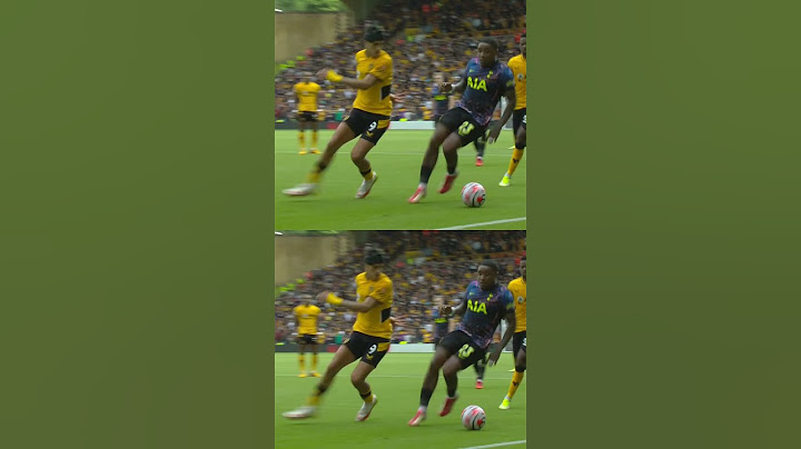 Steven Bergwijn's INSANE skill v Wolves | #Shorts