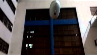 First Test flight of R C airship developed by students of AIKTC