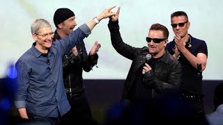 U2 At Apple Event - Album Free On Itunes