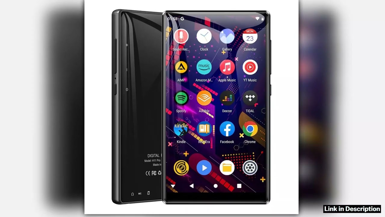 MECHEN 160GB 128GB32GB MP3MP4 Player with Bluetooth and WiFi 5 IPS Touch Screen 1080P Up to 1TB Top