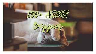 ASMR 50+ triggers relaxing no talking asmr video screenshot 5