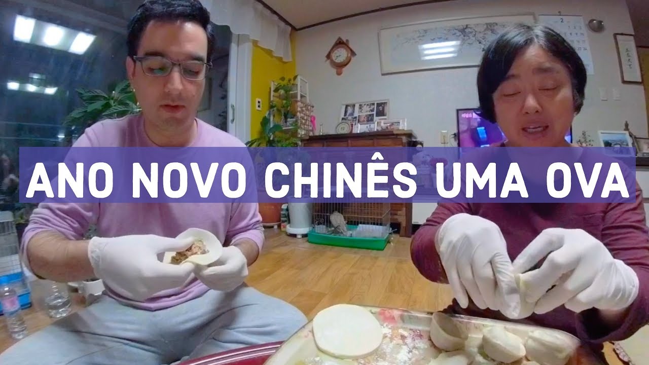 FAZENDO COMIDA DE ANO NOVO LUNAR COREANA