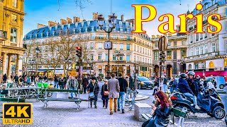 Paris, France🇫🇷 - Paris February 2024 - 4K HDR - Walking Tour | Paris 4K | A Walk In Paris