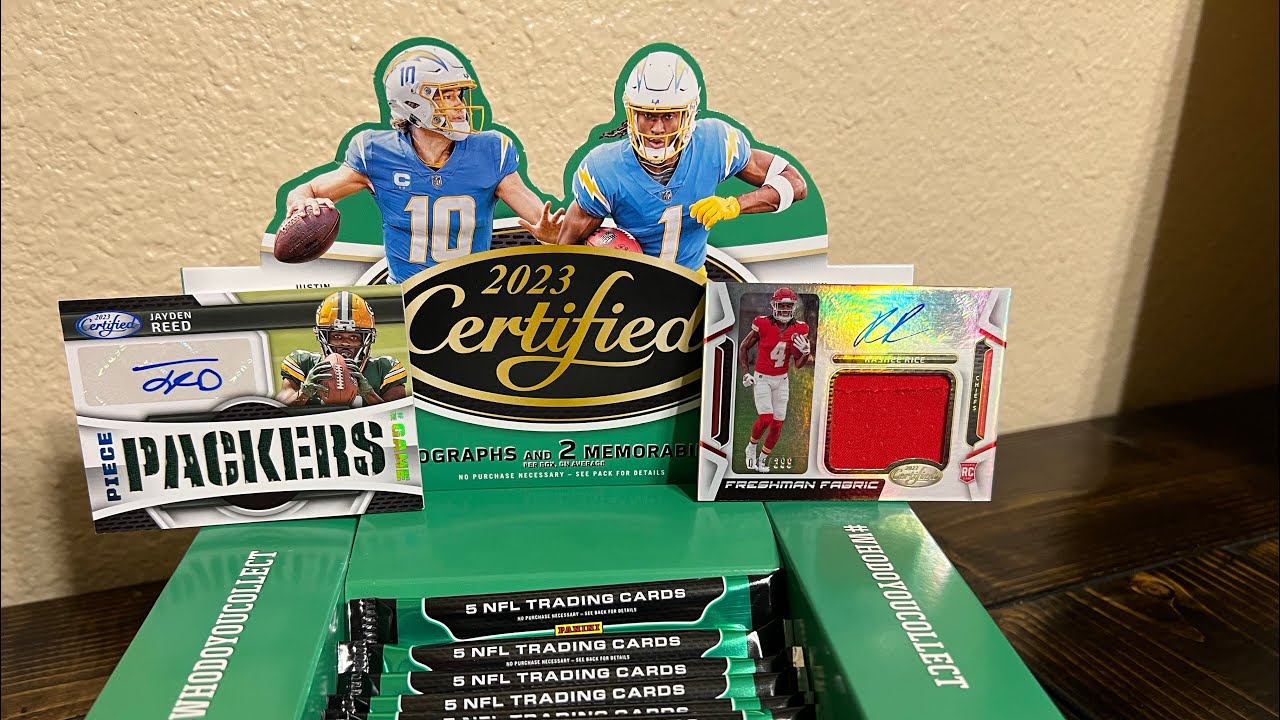 🔥2023 Panini Certified Football Hobby Box Review 🔥Numbered Rookie Patch
