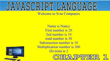 Javascript Language | Addition ,multiplication, division of Two Numbers in Javascript
