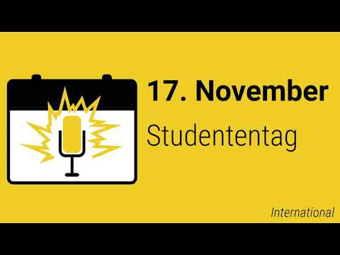 Video: Warum Ist Der Weltstudententag Am 17. November?