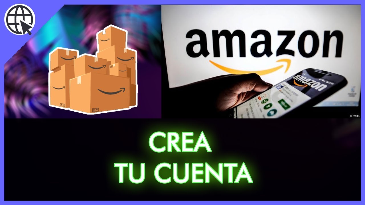 Cómo CREAR una CUENTA en Amazon para Comprar 💻 YouTube