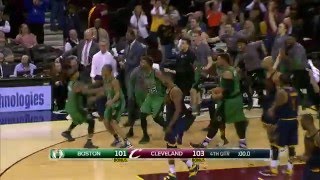 Avery Bradley Hits the Game Winner in Cleveland!