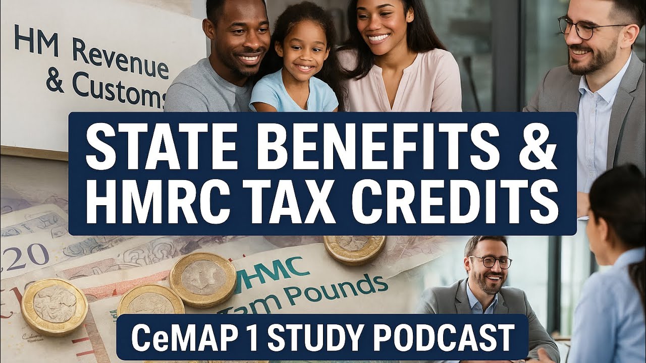 State Benefits & HMRC Tax Credits Explained | CeMAP 1 Revision Podcast ...